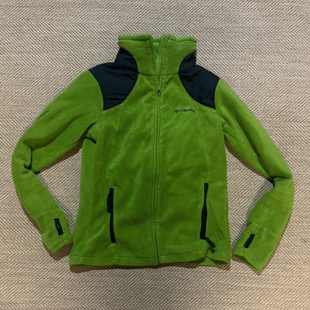 Columbia Women’s Lime Green Fleece Jacket